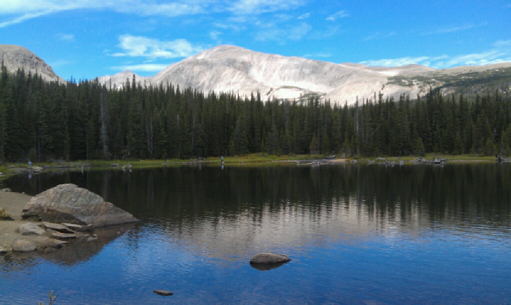 Brainard Lake and Mount Audubon