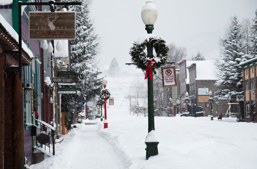 Crested Butte Christmas 2017.