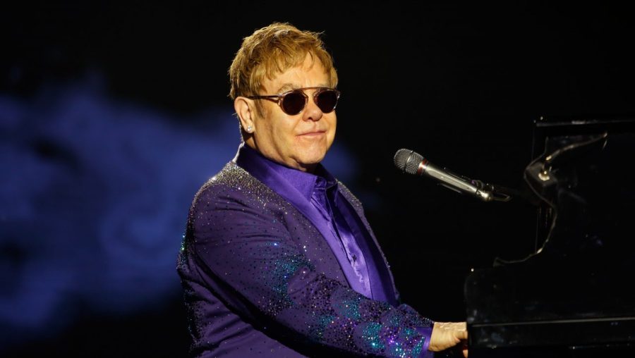 British singer and musician Sir Elton John performs at Yarkon park in the Israeli coastal city of Tel Aviv on May 26, 2016.