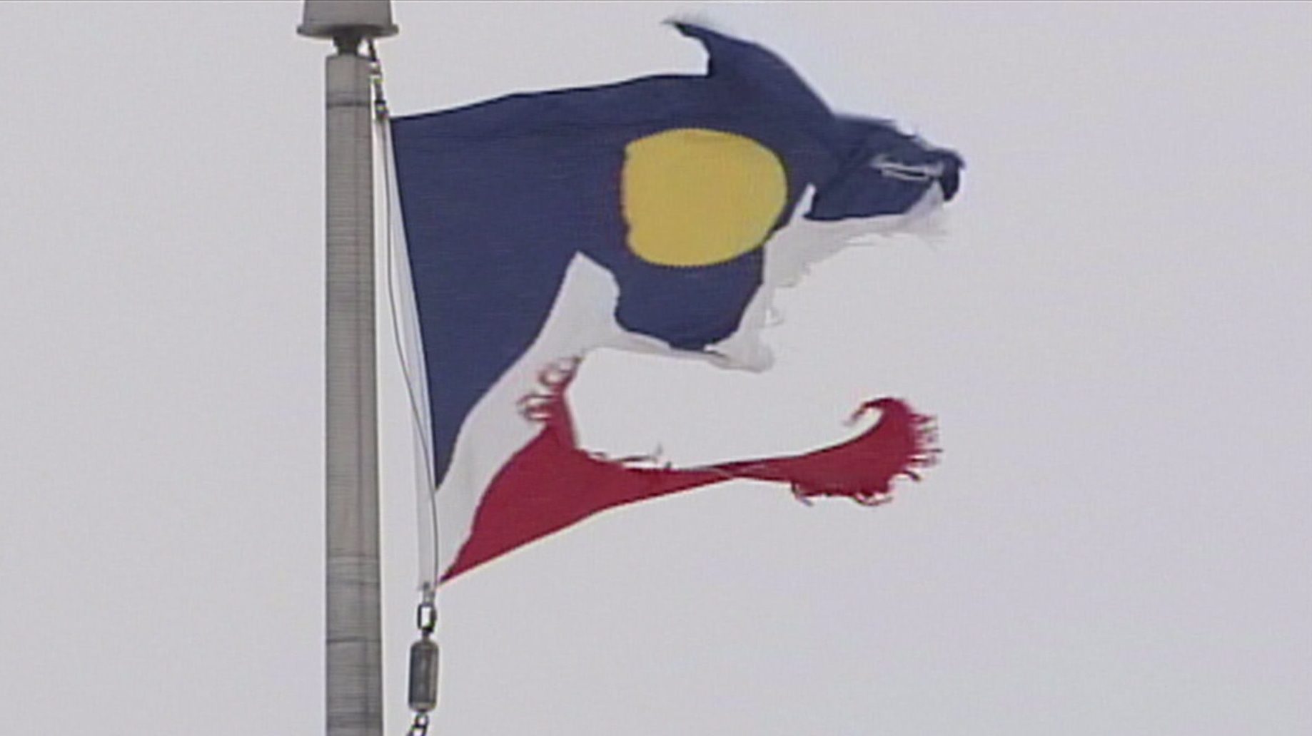 Scene from a blizzard on October 24 and 25 in 1997 that brought 14-30 inches to the Denver metro area.