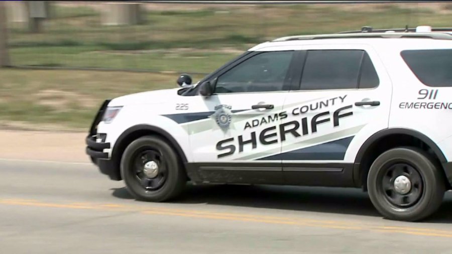 Adams County Sheriff's SUV