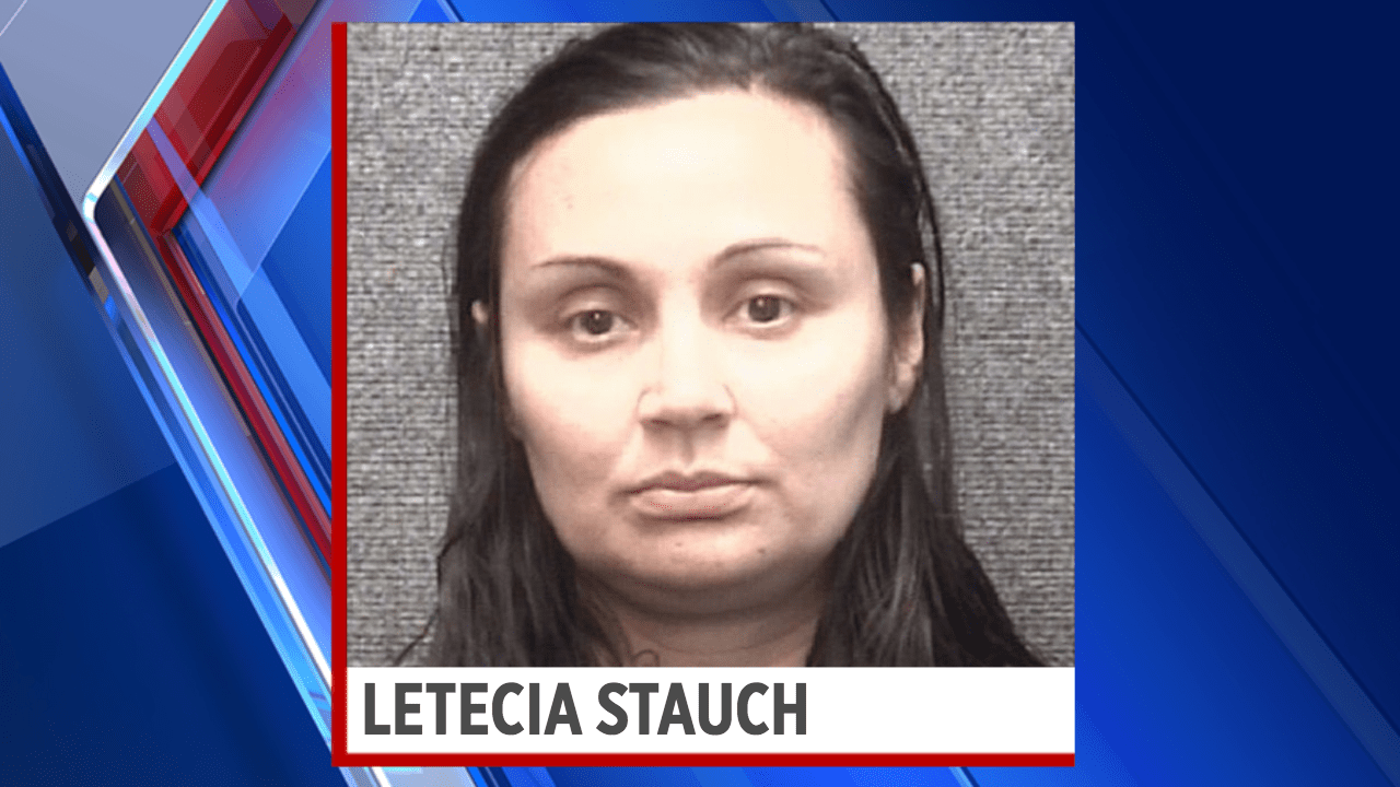 Letecia Stauch, seen in her mugshot.