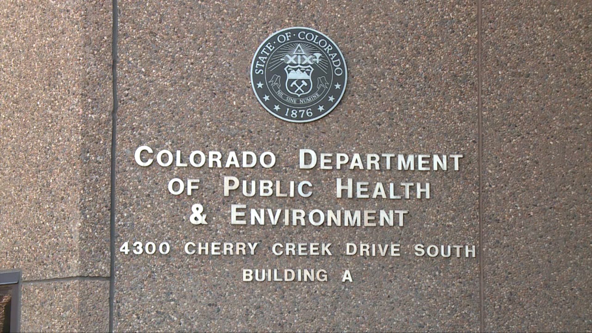 The Colorado Department of Public Health and Environment in Glendale. (CDPHE)