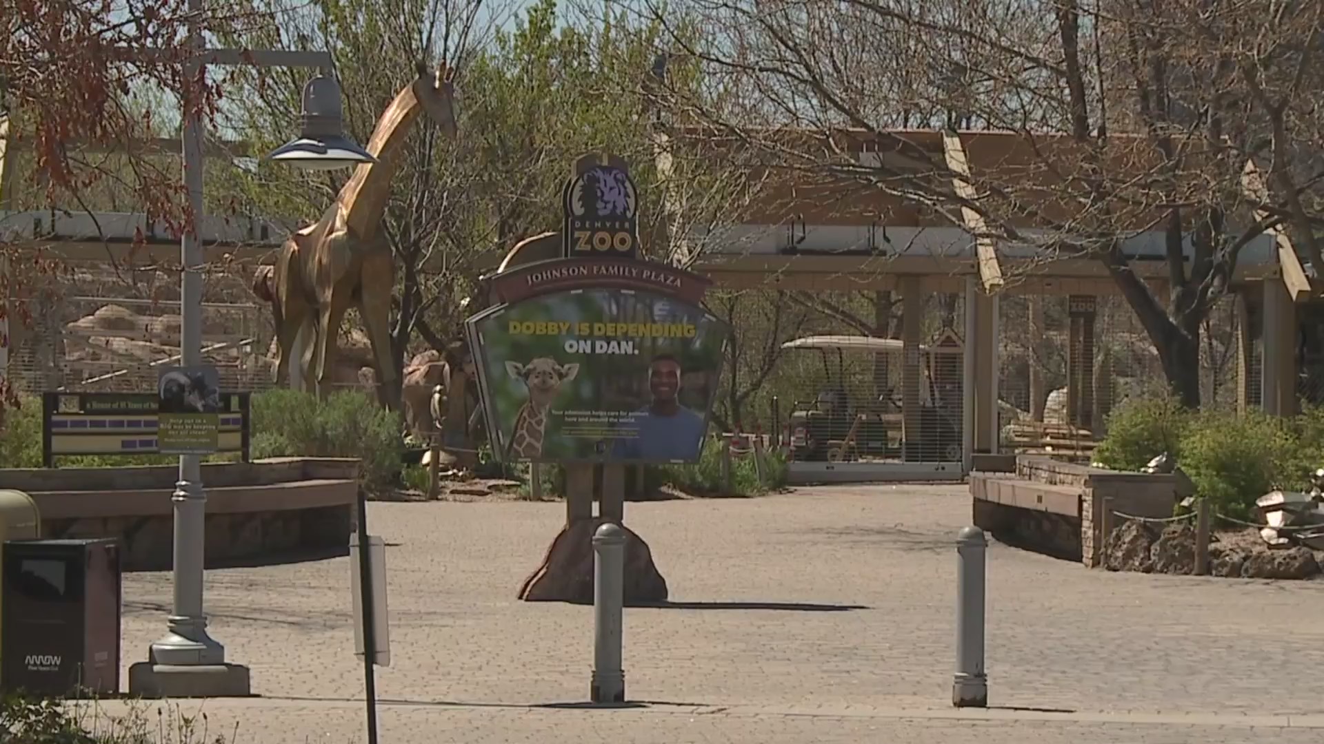 Empty Denver Zoo