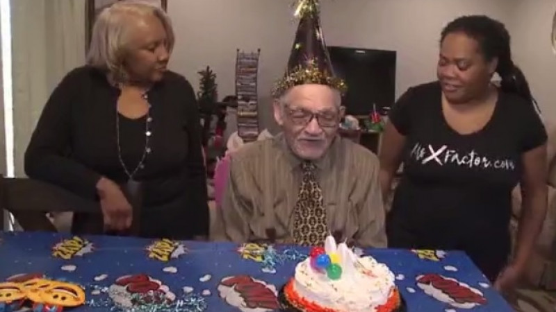 WWII vet celebrates 100th birthday