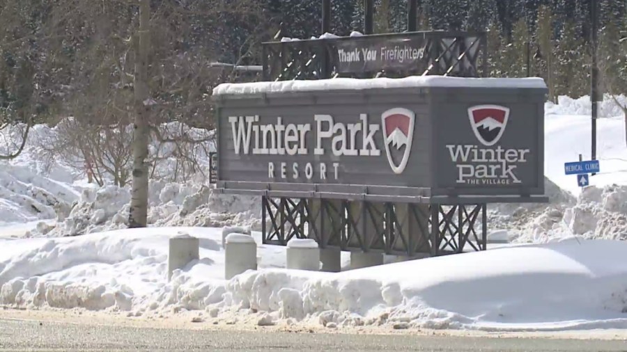 Winter Park Resort outdoor sign