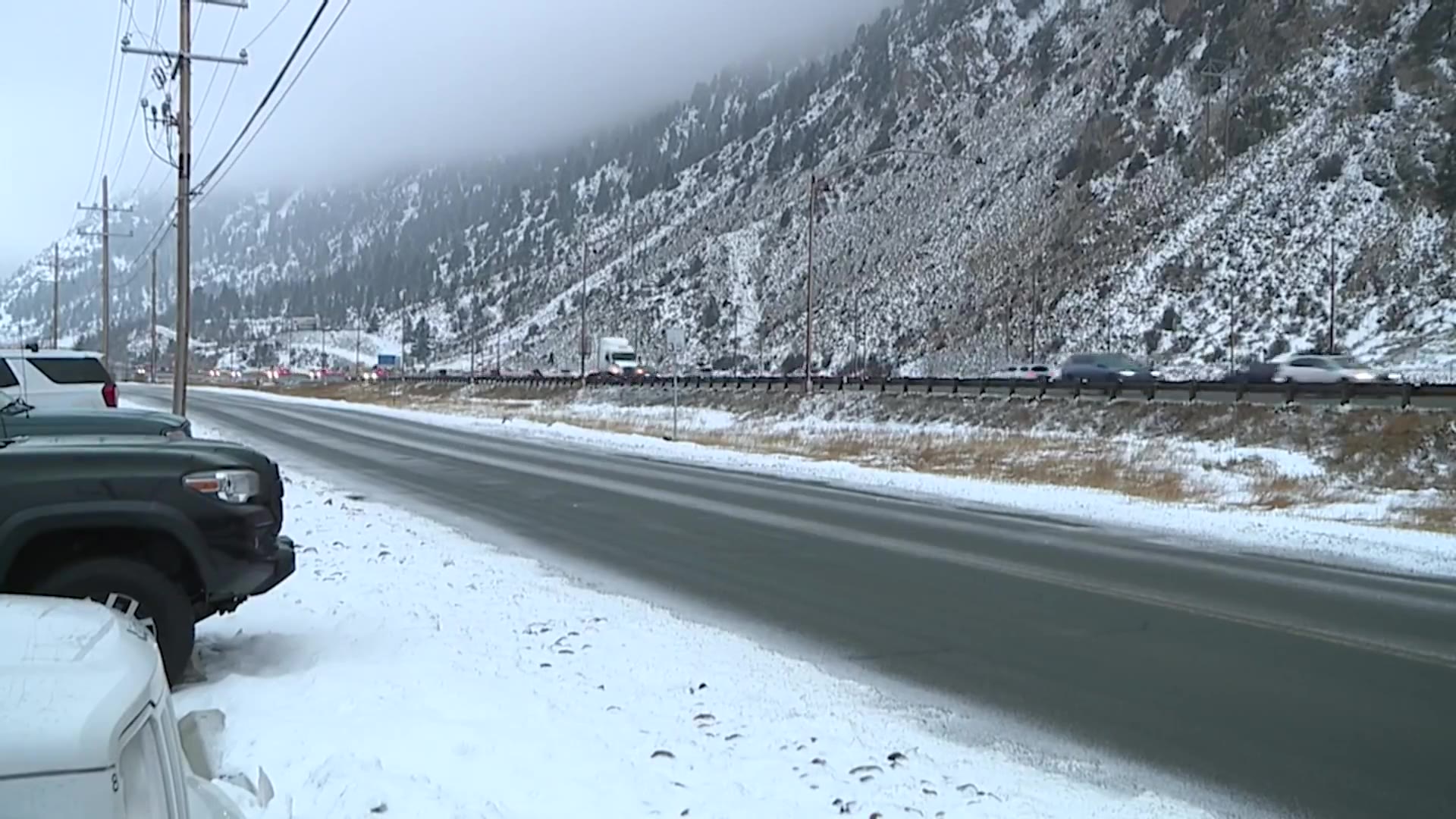 People head to the high country before snowstorm