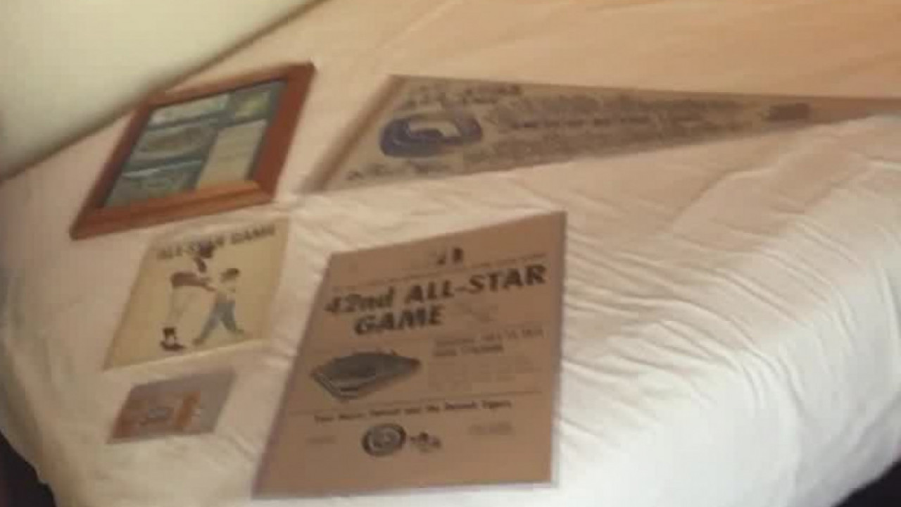 Memorabilia from 1971 All-Star Game