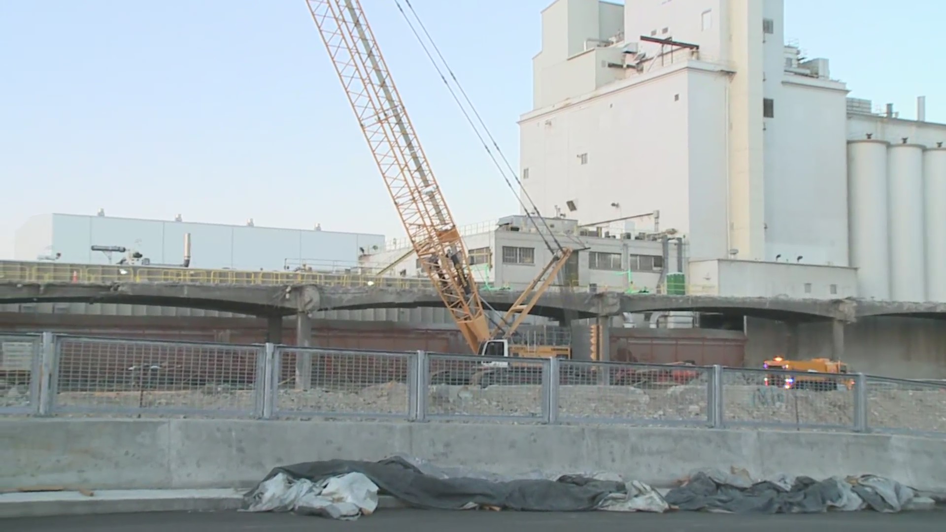 Central 70 Project work near Purina plant