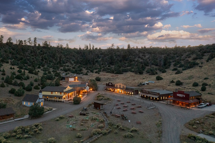 Old cow town in Saguache County