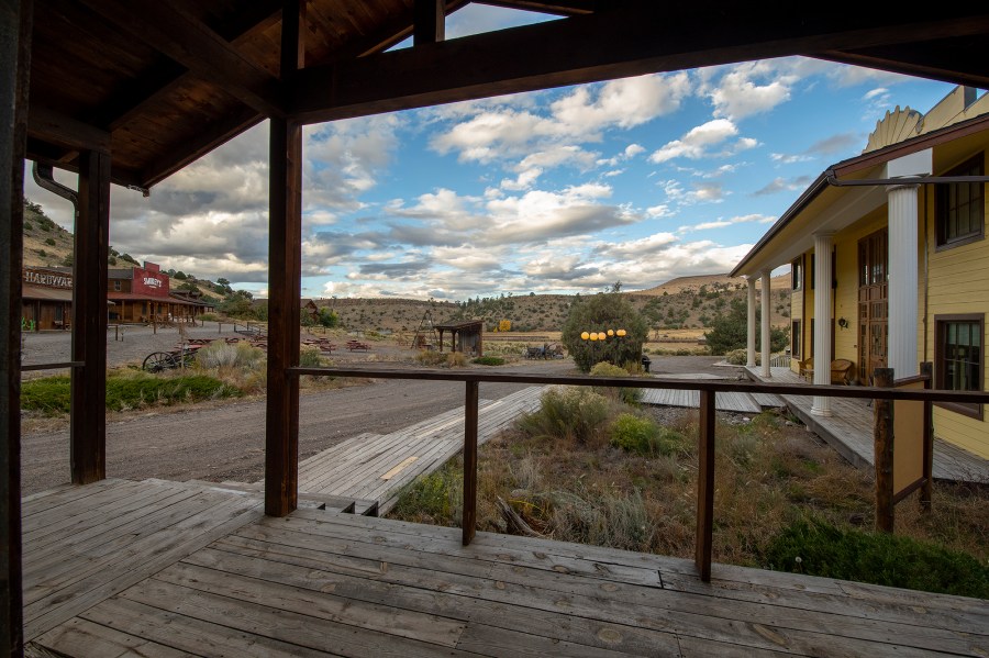 Old West town in Colorado