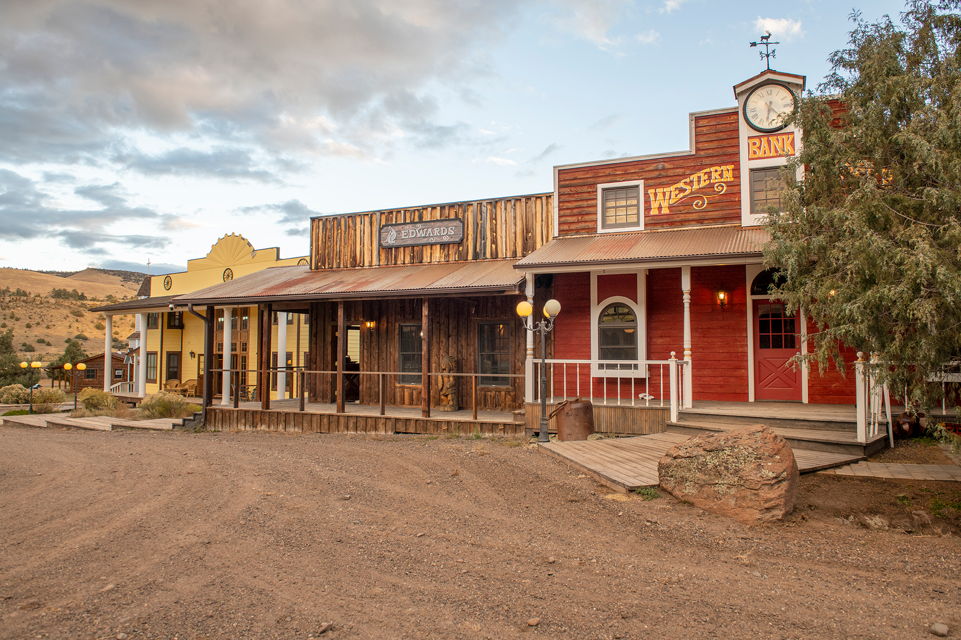 Old West town in Saguache County