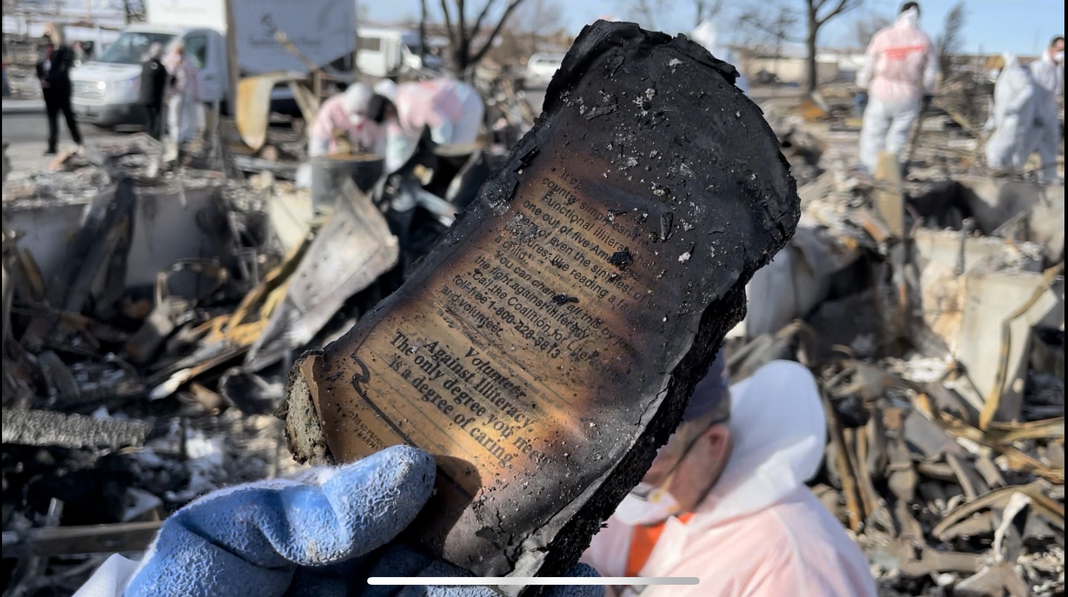 Book Found in Marshall Fire