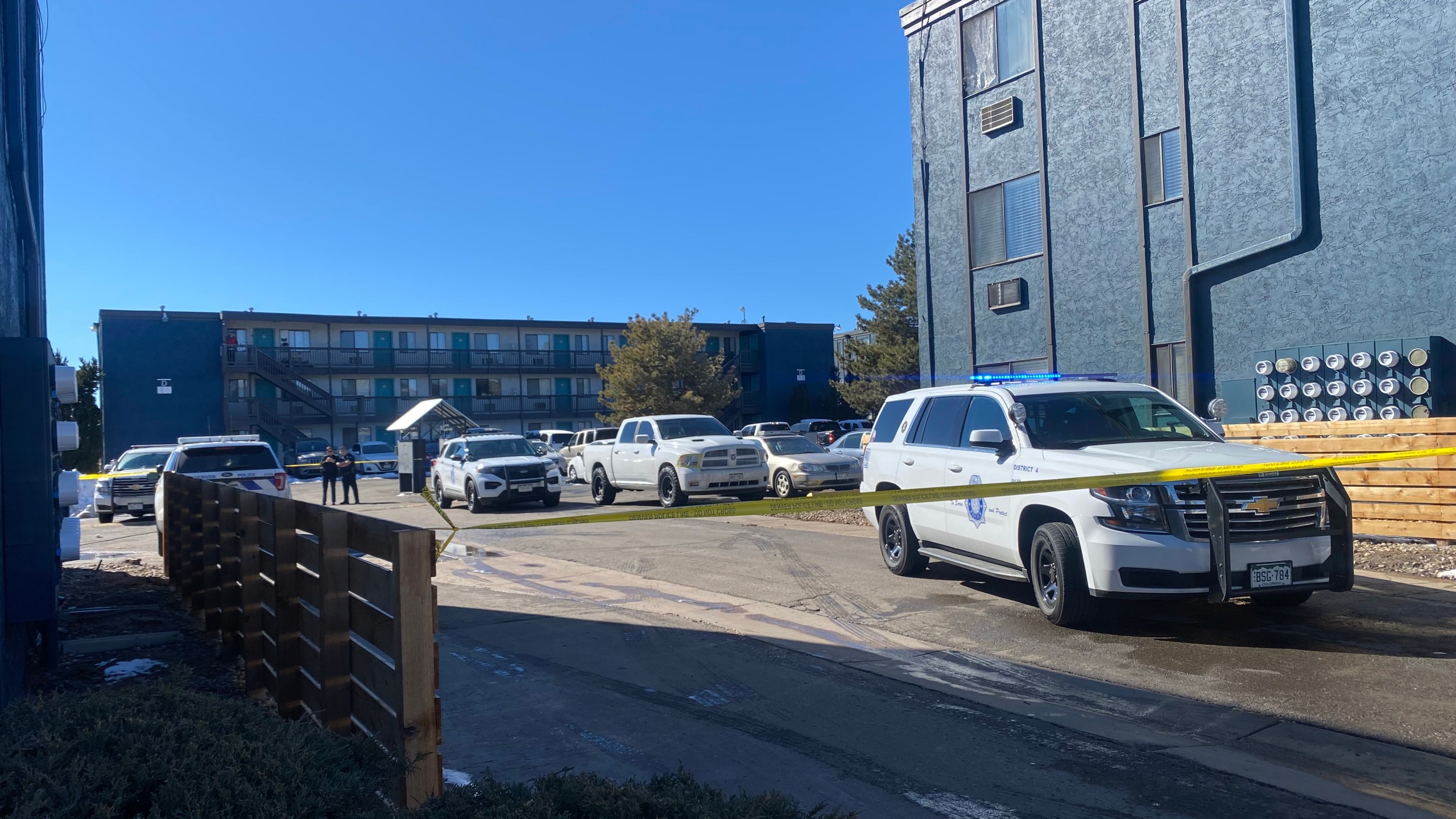 Shooting near Parkwood Plaza Apartments