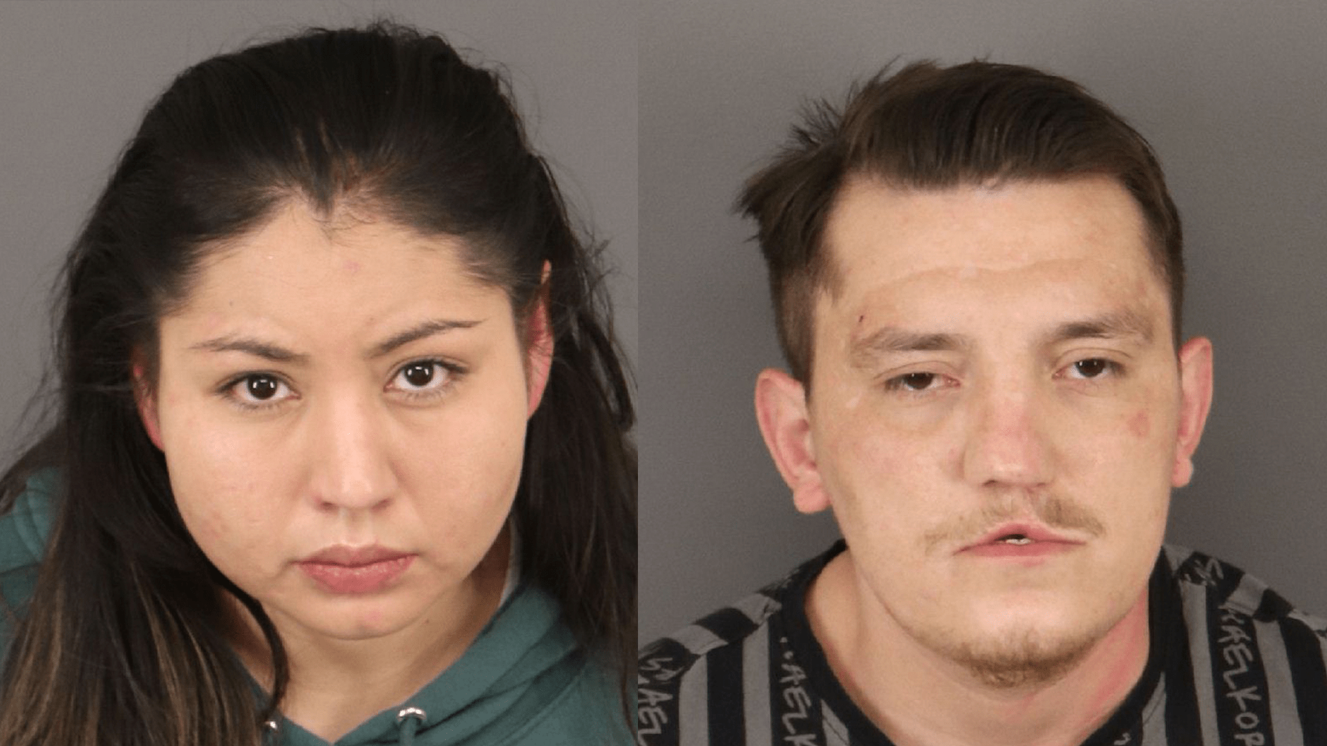 Booking photos of Nicole Casias, Alonzo Montoya