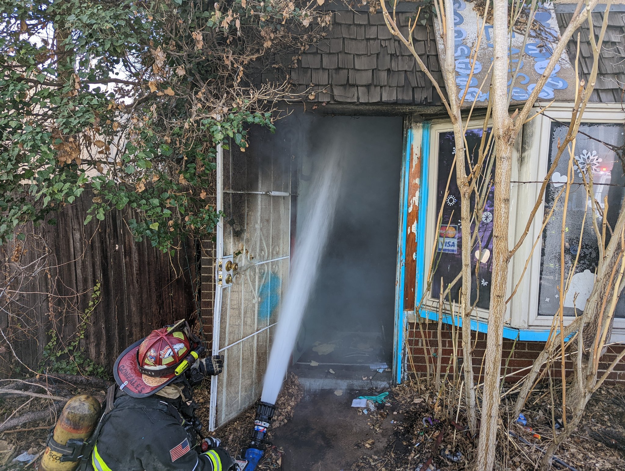 Structure fire in Berkeley neighborhood of Denver