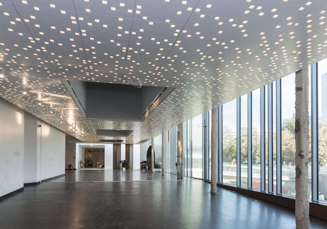 Duncan Hall in the Martin Building at the Denver Art Museum shortly before its 2020 opening.