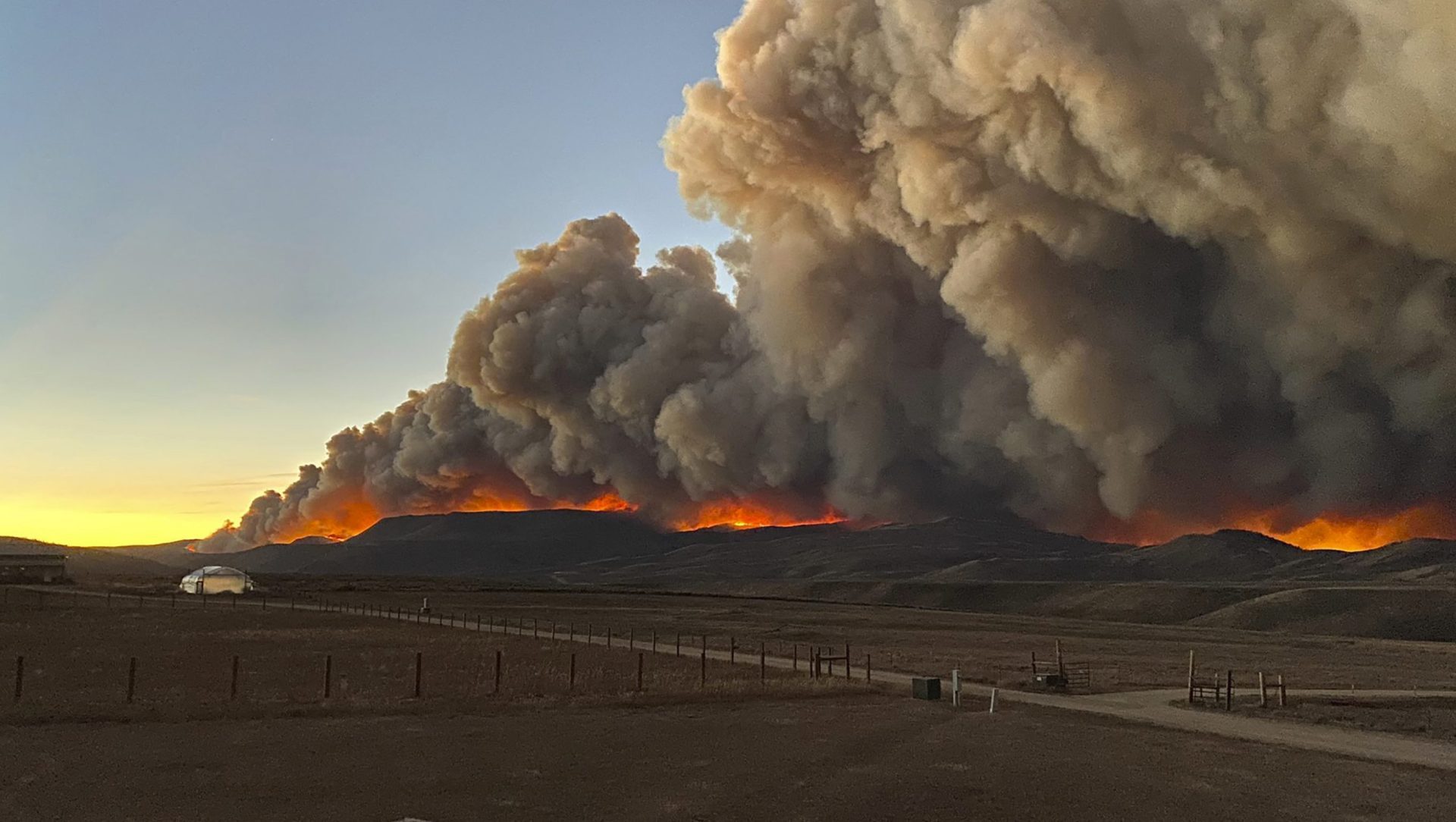 East Troublesome Fire on Oct. 21, 2020