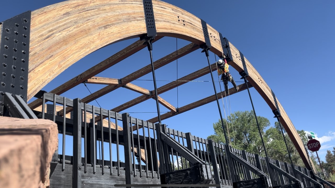 Bridge in Lyons, Colorado