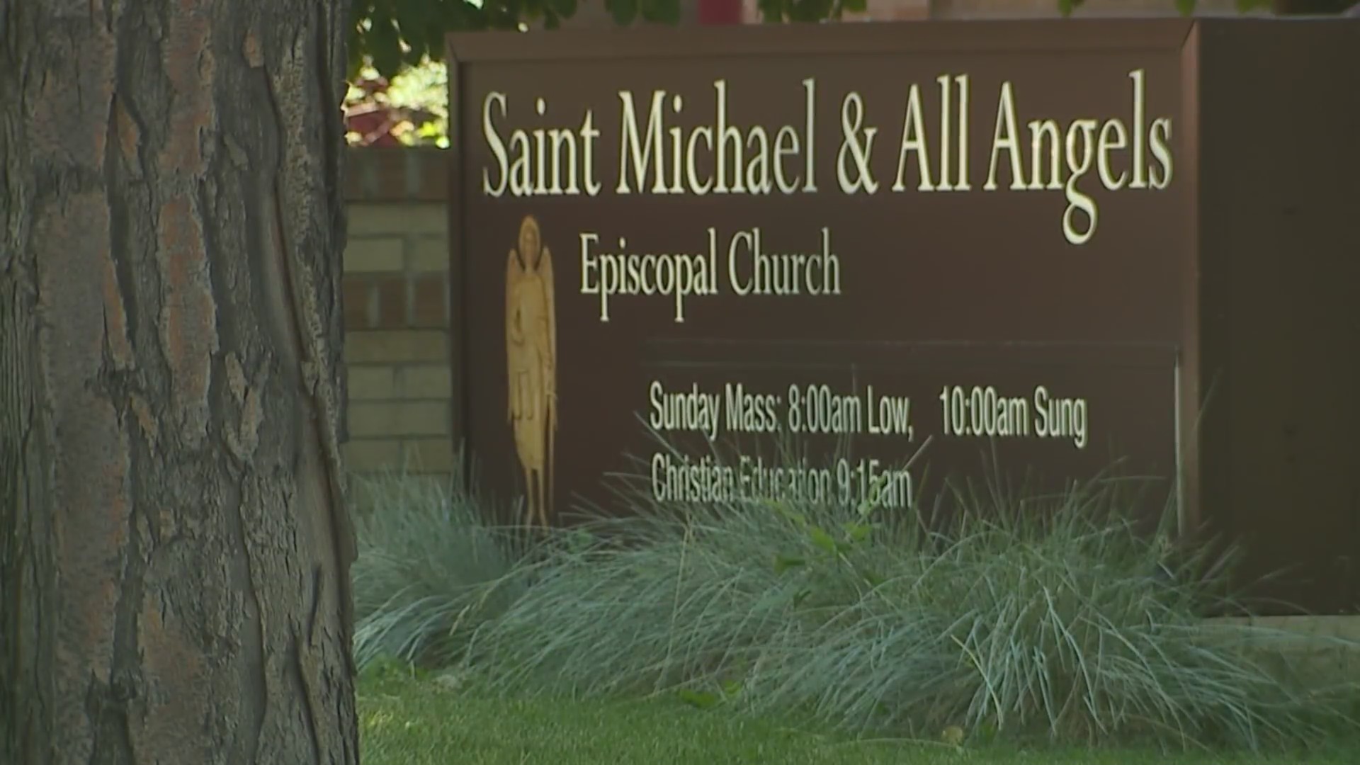 St. Michael and All Angels' Episcopal Church exterior sign