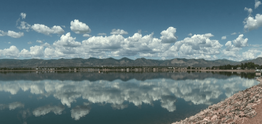 Denver Water uses reservoirs like the Marston Reservoir to store water.
