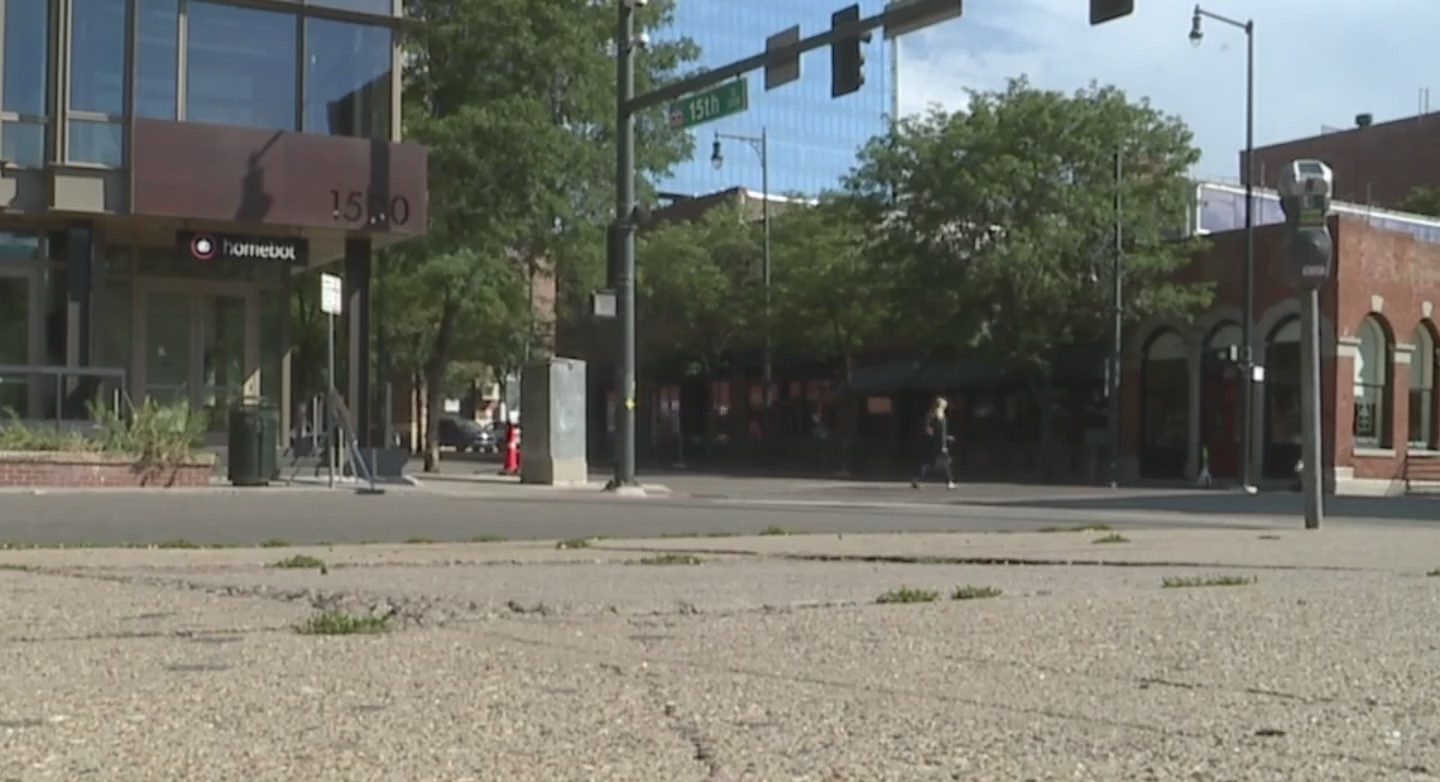 Denver sidewalk