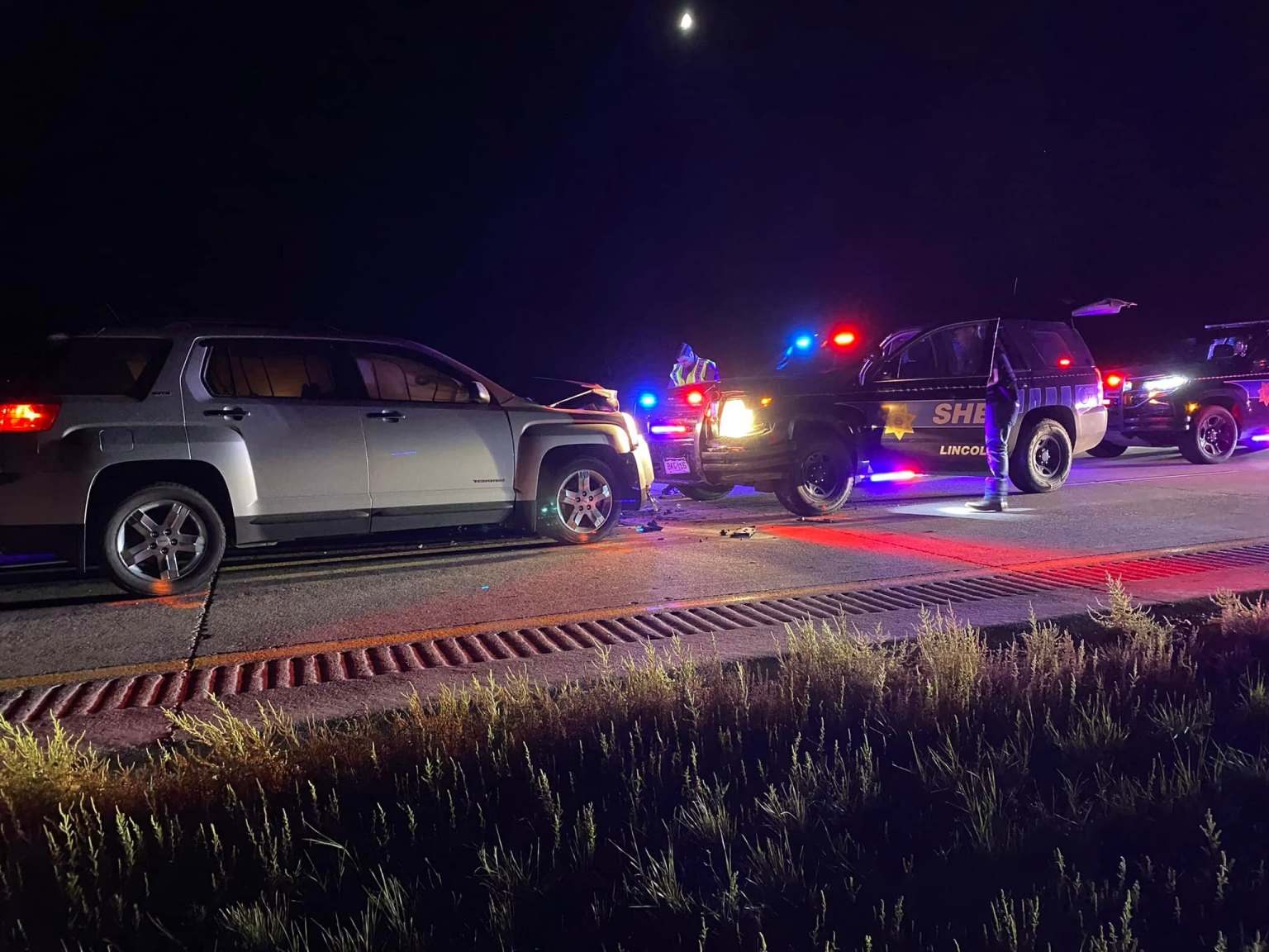 Lincoln County Sheriff's Office deputy wrong-way driver