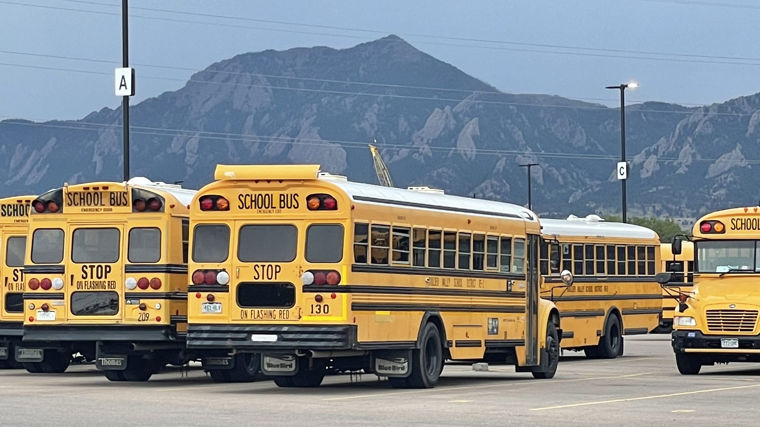 Boulder Valley School District buses