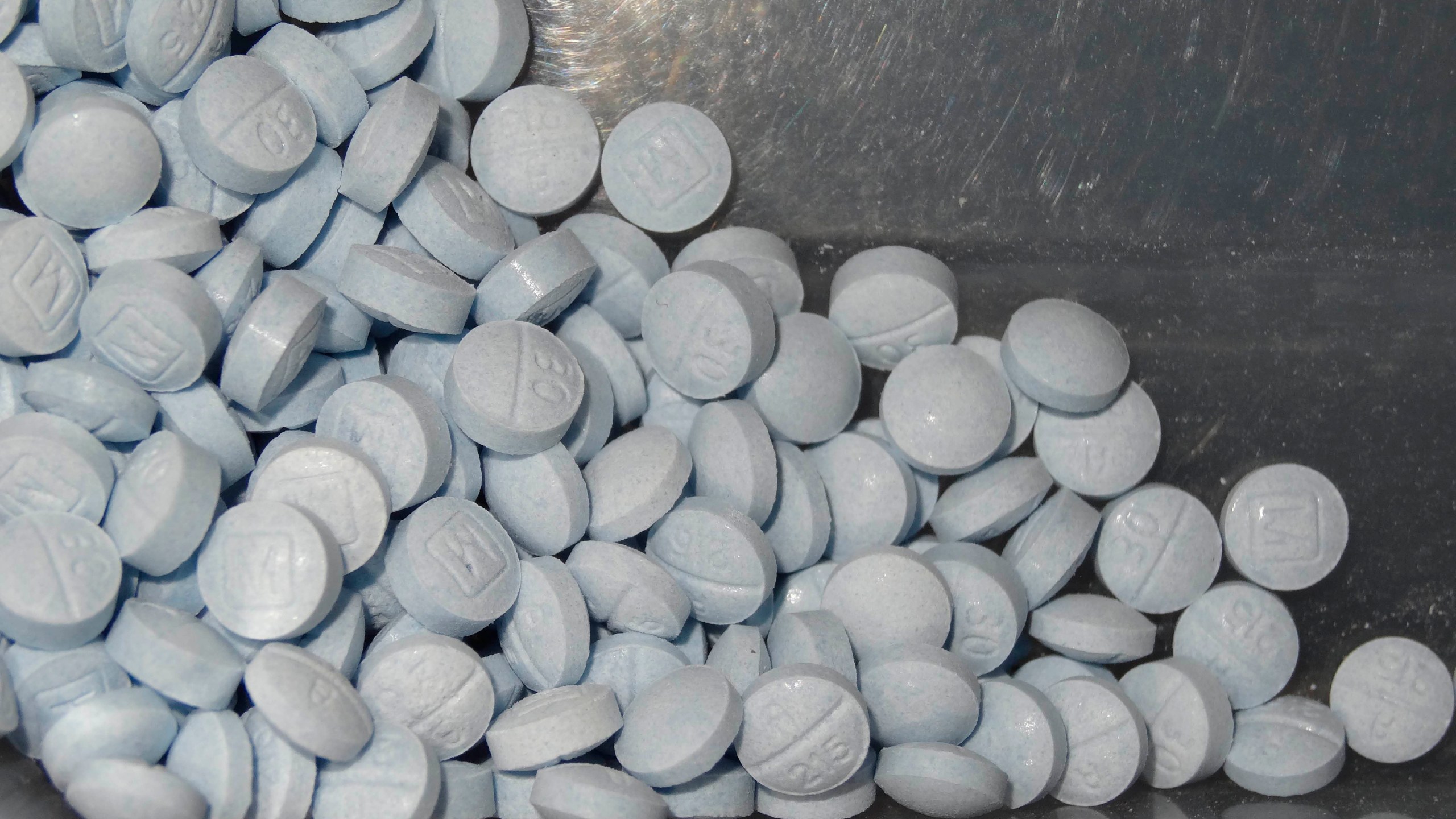 Blue fentanyl-laced oxycodone pills