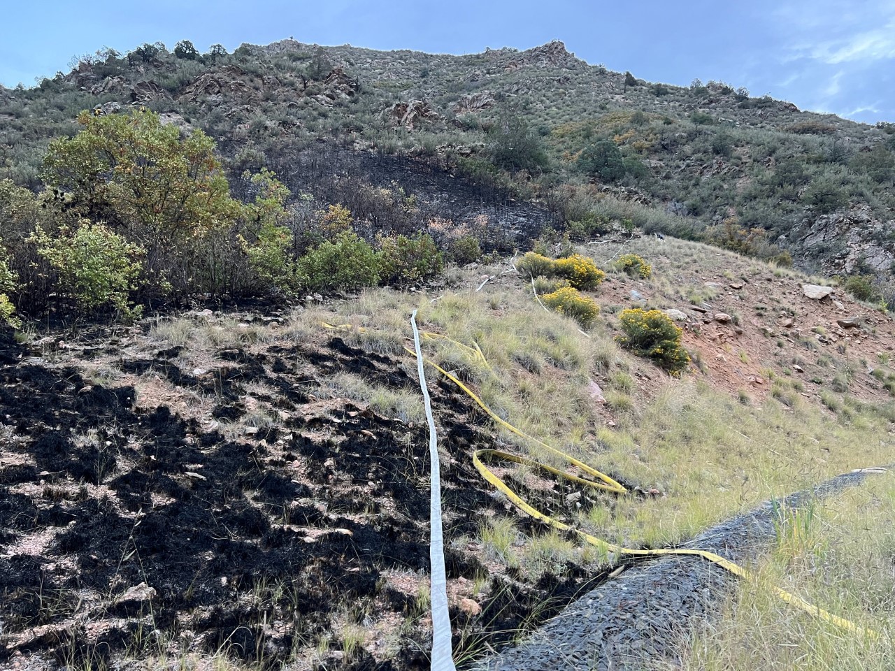 Waterton Canyon wildfire