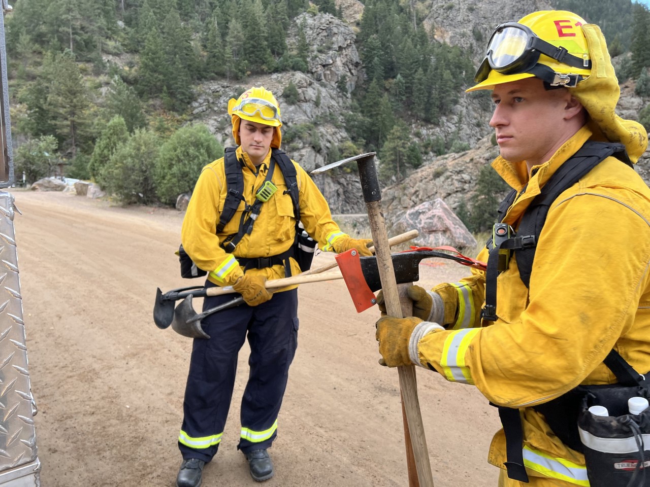 Waterton Canyon wildfire