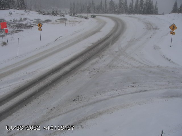 Berthoud Pass snow