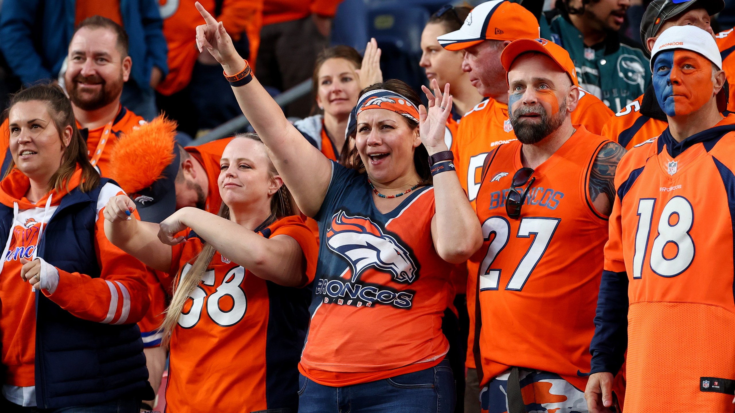 Denver Broncos fans Empower Field At Mile High