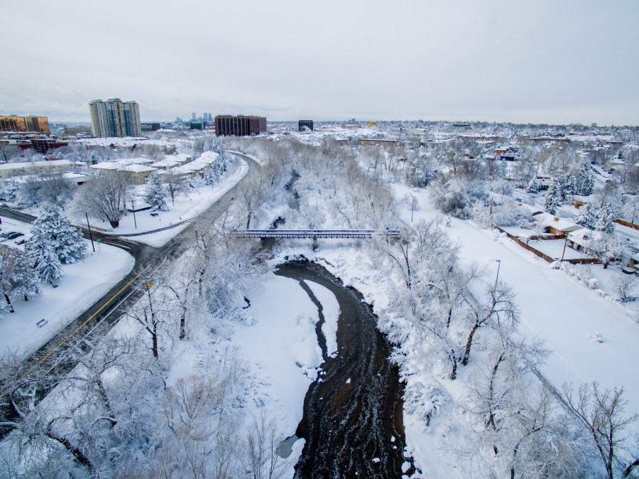 Denver snowfall