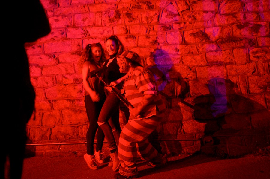 Elaborate Haunted House In Former Penitentiary Frightens Visitors