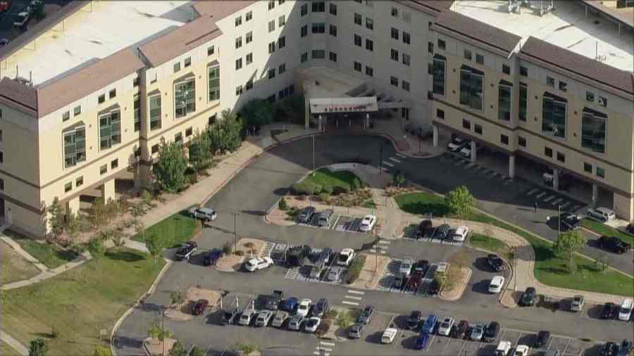 Good Samaritan hospital emergency room building and parking lot