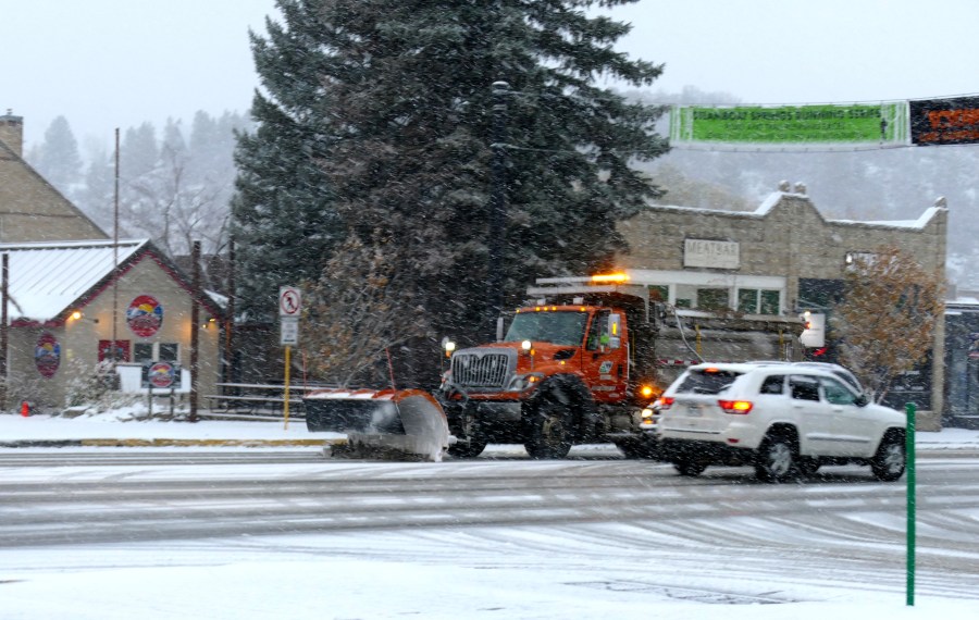 Snowy morning in Steamboat