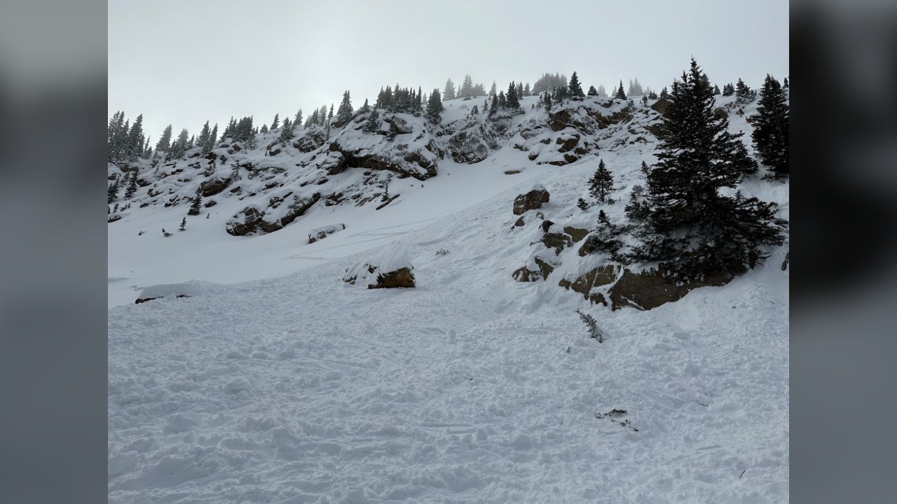 Avalanche on Berthoud Pass