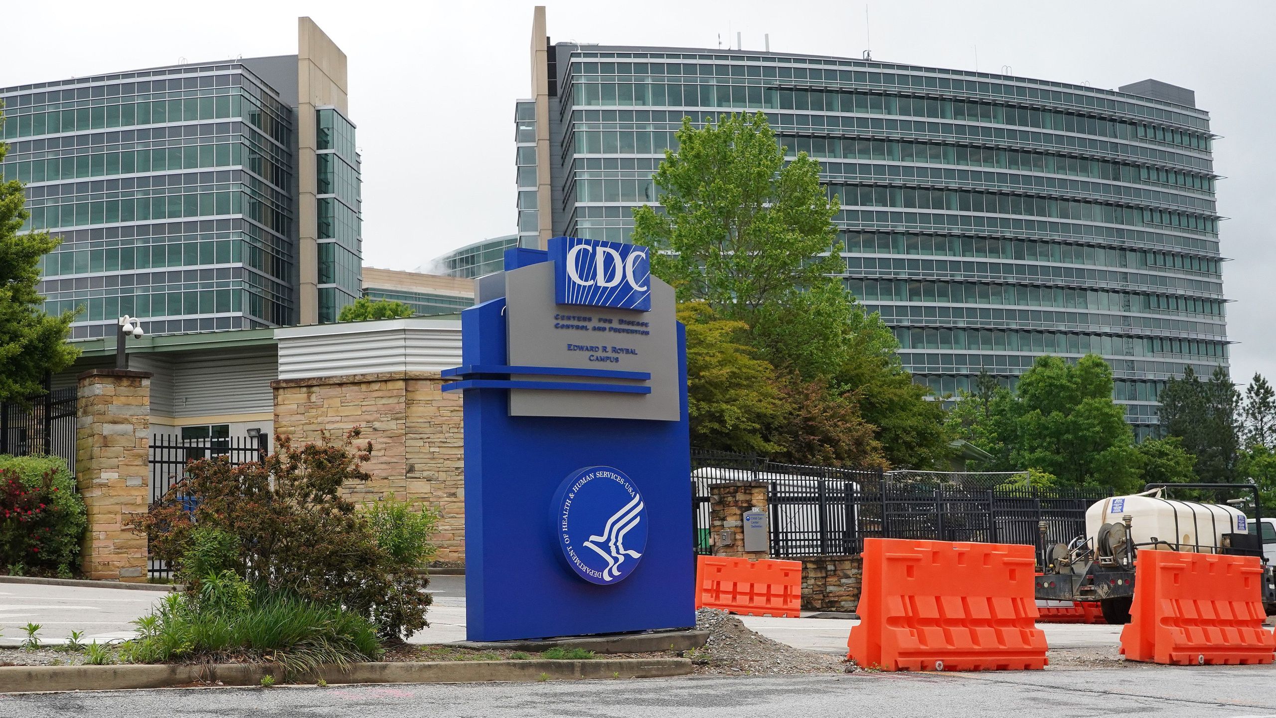 A general view of the Centers for Disease Control headquarters in Atlanta, Georgia