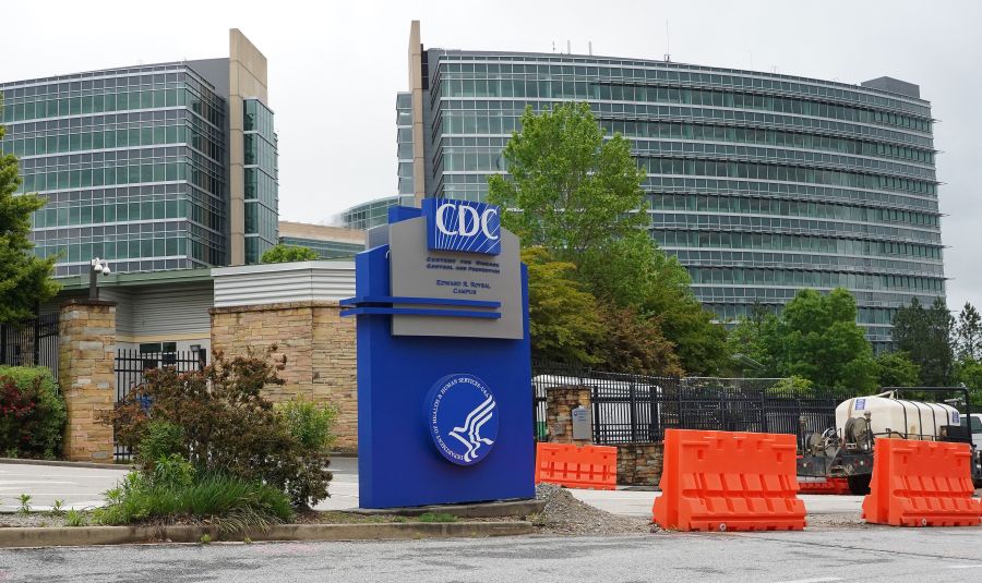 A general view of the Centers for Disease Control headquarters in Atlanta, Georgia