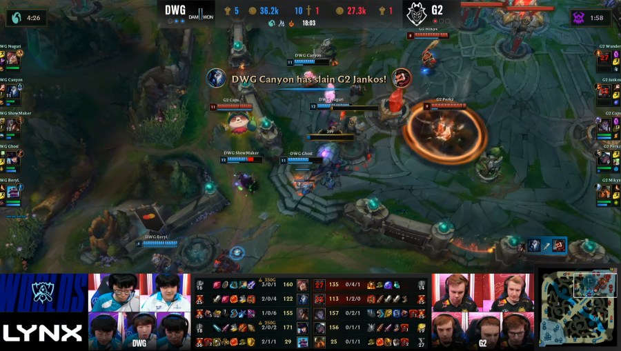 League of Legends – 2020 Worlds Semi-Finals: Day 1