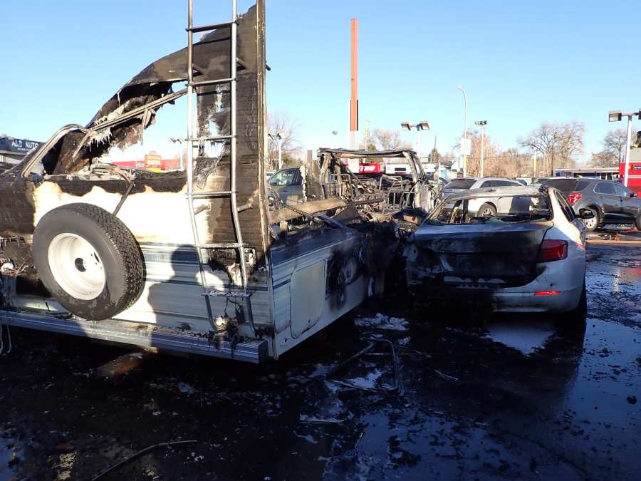 Lakewood car fire