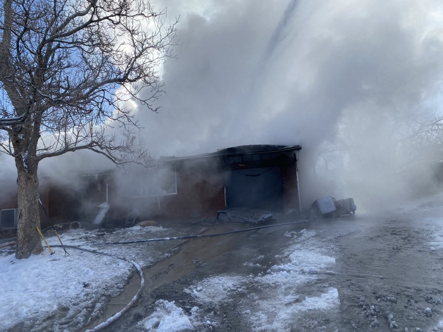 A home in Northglenn was completely destroyed by a fire