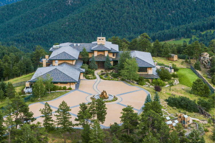 Drone view of Thunder Ridge