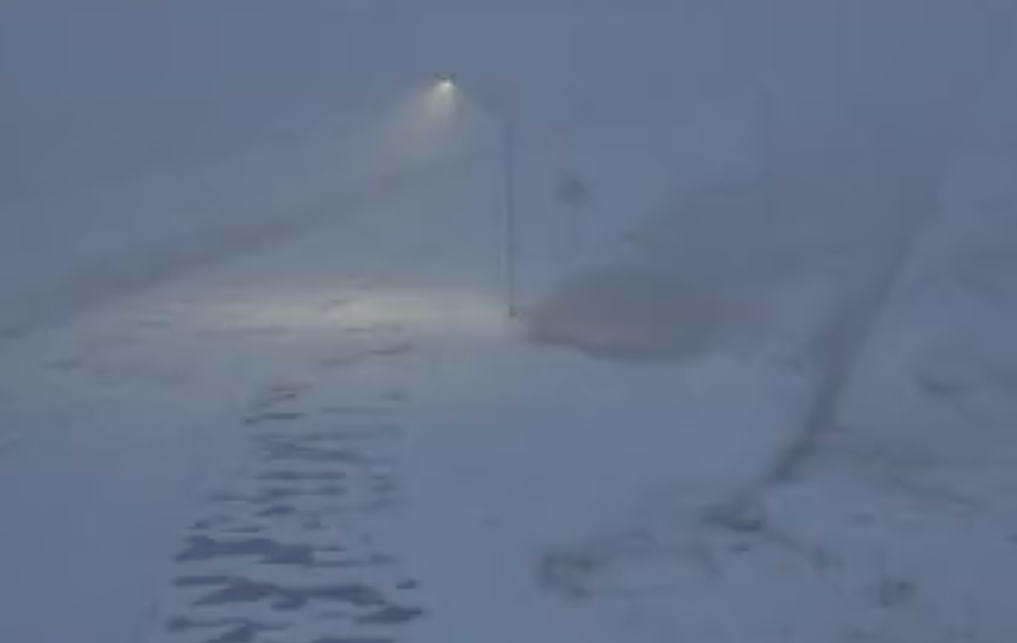 Blizzard causes whiteout for Eastern Plains