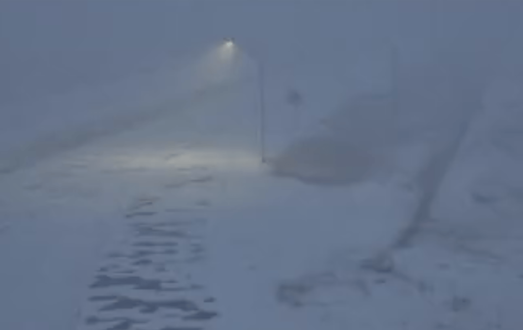 Blizzard causes whiteout for Eastern Plains