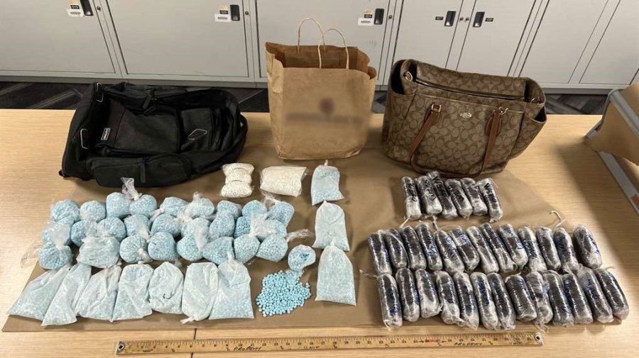 Fentanyl Bust 80K pills of fentanyl Credit. (Credit: Aurora Police Department)