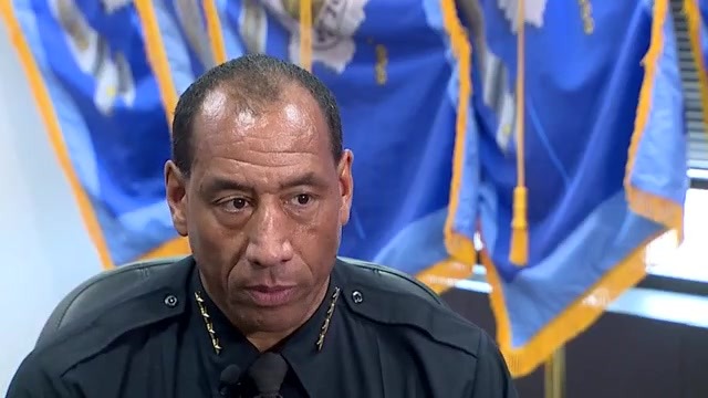 Denver Police Chief Ron Thomas in uniform