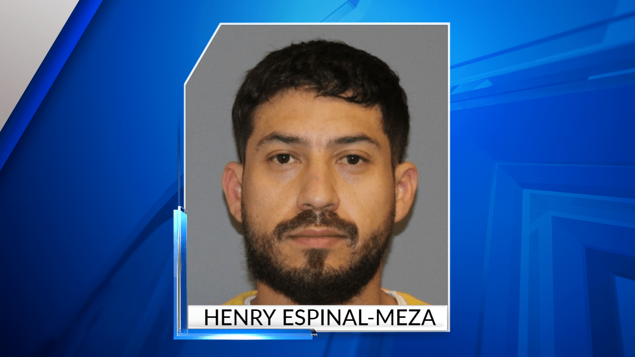 Henry Espinal-Meza, 30, was arrested on Jan. 9 after a large amount of Fentanyl was found in his car.