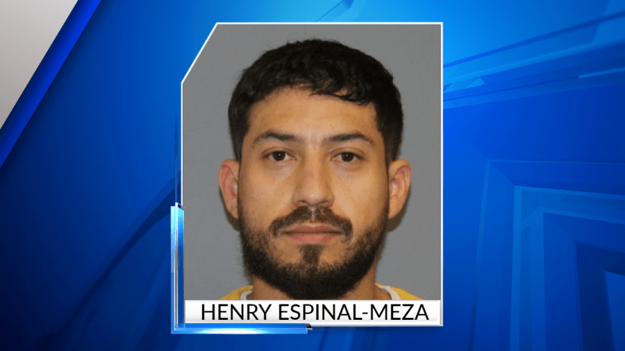 Henry Espinal-Meza, 30, was arrested on Jan. 9 after a large amount of Fentanyl was found in his car.